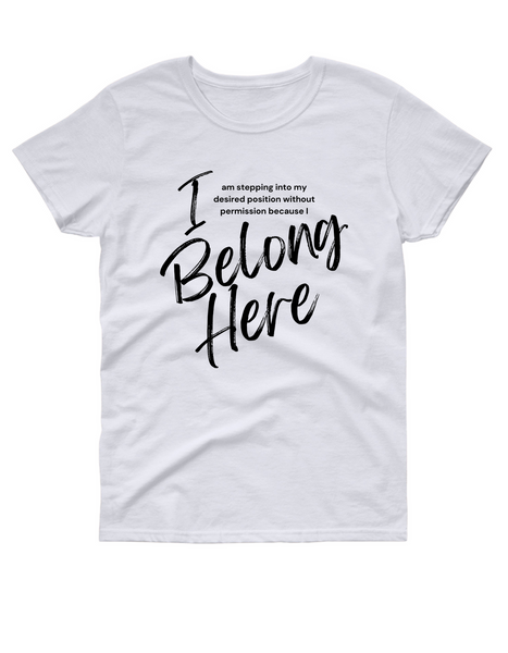 Queenella X Myblackapparel " I Belong Here" Collab