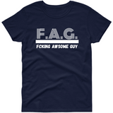 F.A.G. is inspired by a song from Q+ artist EarthTone. The phrase has been historically used to demean the LGBTQ community. F.A.G. is our way of taking the triggering power away from the phrase and using it as a tool of inspiration. Why, because we are all Fcking Awesome!...