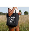 God Got Me Tote Bag