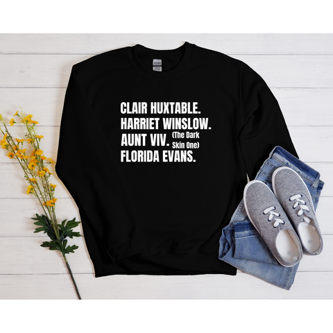 Black Sitcom Moms sweatshirts